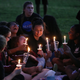 Students hold candles during a vigil for victims of the Marjory Stoneman Douglas High School mass shooting at Pine Trail Park in Parkland, Fla., on Feb. 15, 2018. (Mark Wilson/Getty Images)